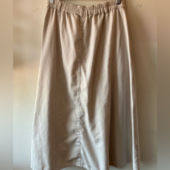 Penman’s Vintage Beige Button Up Maxi Skirt S - Picture 5 of 8